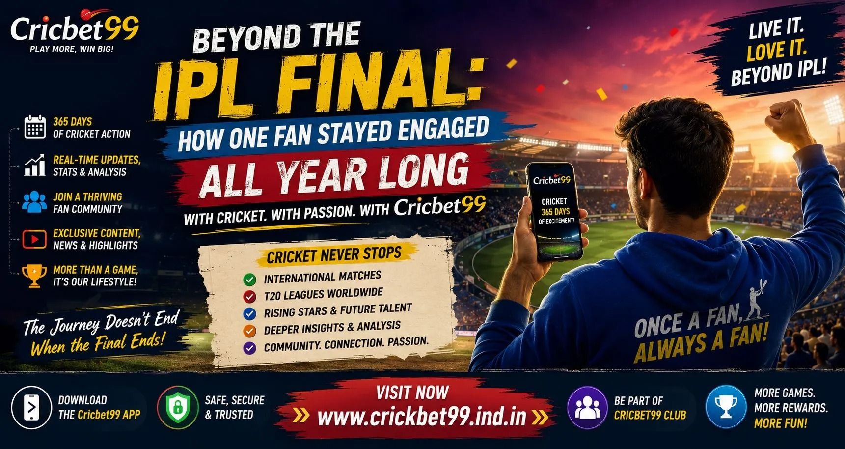 Streamline Access to Your Account With Cricbet99 Login